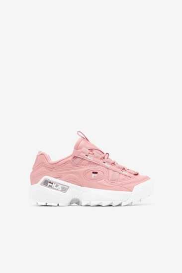 Fila Enfants D-formation 662 Rose / Rouge / Blanche Fila France QFW-938025